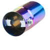 Back view of Exhaust Mufflers 58mm Stainless Steel Colorful Angle-cut Tip C4