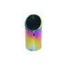 Exhaust Muffler 70mm Stainless Steel Colorful Angle-cut Tip C-VW POLO GOLF