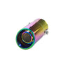 Exhaust Mufflers 58mm Stainless Steel Colorful Angle-cut Tip C4