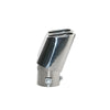 Exhaust Tip 63mm Bolt-on Stainless Steel silver Angle-cut Tip A206