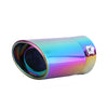 GSAEX Exhaust Tip 76mm Stainless Steel colorful Round Tip 1402 series