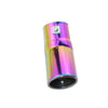 Front view of Exhaust Tip 58mm Stainless Steel colorful Turndown Tip C1911