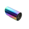 Side of Exhaust Muffler 70mm Stainless Steel Colorful Angle-cut Tip C-VW POLO GOLF