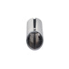 Upper view of Exhaust Tip 70mm Stainless Steel silver Angle-cut Tip VW POLO GOLF